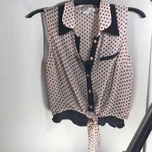 🔴Crop tank blouse